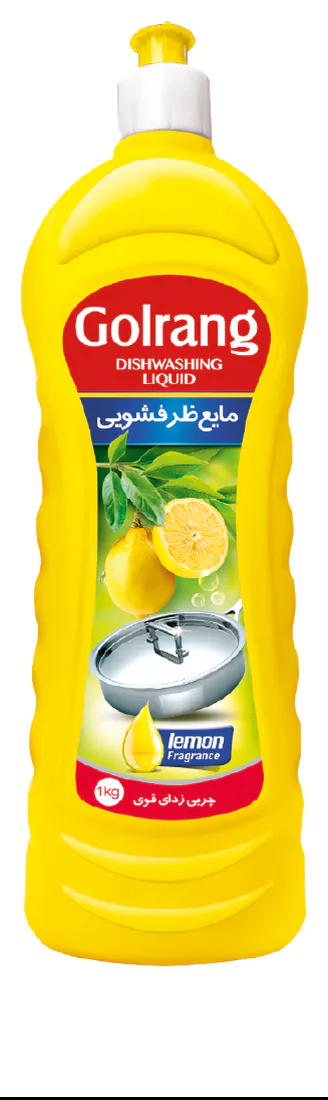 مایع ظرف‌شویی گلرنگ با رایحه لیمو ۱۰۰۰ گرم
