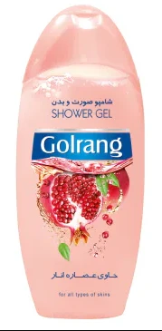 شامپو صورت و بدن میوه‌ای انار گلرنگ