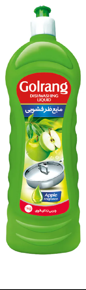 مایع ظرف‌شویی گلرنگ با رایحه سیب ۱۰۰۰ گرم