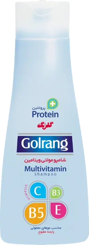 شامپو مولتی ویتامین پلاس پروتئین گلرنگ